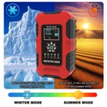 FOXSUR 10A 12V 7-segment Motorcycle / Car Smart Battery Charger - Image 3
