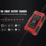 FOXSUR 10A 12V 7-segment Motorcycle / Car Smart Battery Charger - Image 5