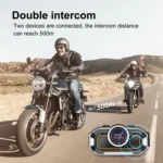 V9 Pro Motorcycle Helmet Bluetooth Walkie-talkie Support FM - Image 5