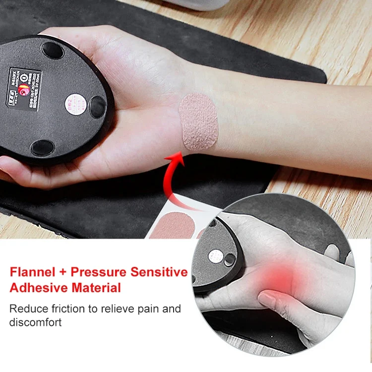 EDA002135301A_4.webp 10 PCS 011 Flannel Free Stickers Multifunctional Sweat-absorbent Breathable Wear-resistant Heel Protector, Size: 3 x 2.1cm - Image 5