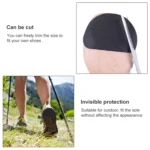 10 PCS 020 Wear-resistant Non-slip Rubber Shoe Bottom Sticker Pads High Heels Forefoot Anti-skid Pad - Image 5