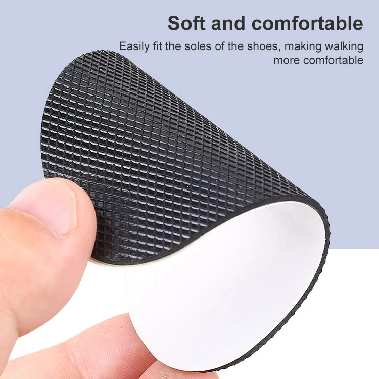 EDA002137101A_5.webp 10 PCS 020 Wear-resistant Non-slip Rubber Shoe Bottom Sticker Pads High Heels Forefoot Anti-skid Pad - Image 6