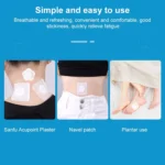 100 PCS 043 Plum Blossom-shaped Breathable Non-woven Fabric Adhesive Wound Dressing Pad - Image 4