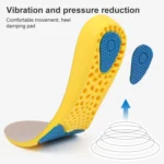 086 PU Silicone Sweat-absorbent Breathable Shock-absorbing Sports Full Shoe Pads Cuttable Increase Insole - Image 5