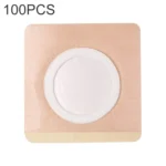 100 PCS 042 Spunlace Non-woven Stickers Anti-osmosis Three-volt Belly Button Plaster