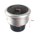 71mm RV Universal Air-conditioning Outlet, Hole Size: 63mm - Image 5