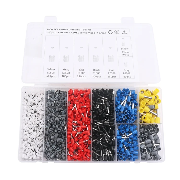 EDA002240001_1.webp 1900 in 1 Needle-shaped Tubular Cold-pressed Terminal - Image 2