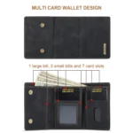 DG.MING M1 Series 3-Fold Multi Card Wallet - Image 6