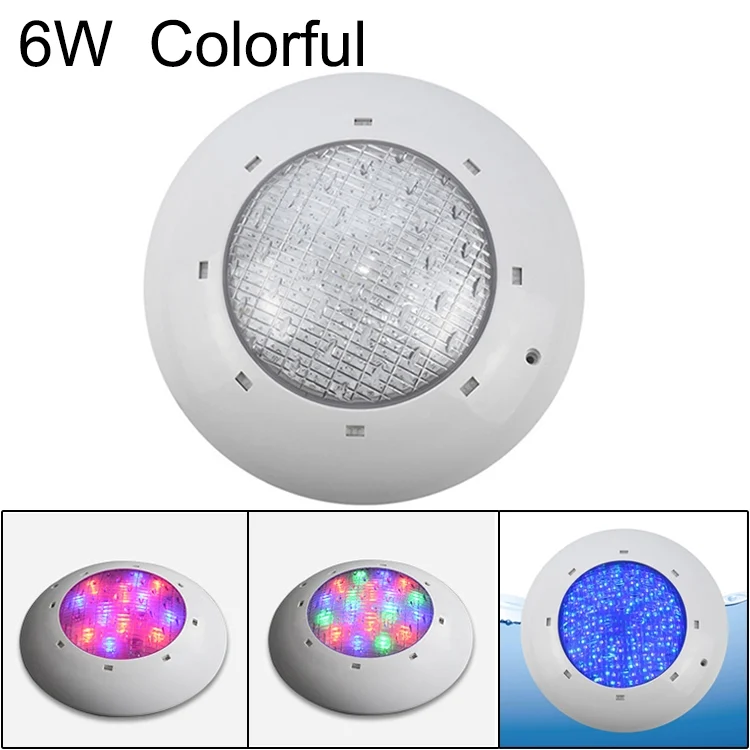 ABS Plastic Swimming Pool Wall Lamp Underwater Light