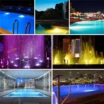 ABS Plastic Swimming Pool Wall Lamp Underwater Light - Image 10
