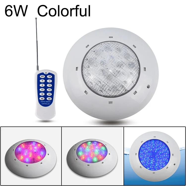 ABS Plastic Swimming Pool Wall Lamp Underwater Light