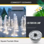 Landscape Ring LED Stainless Steel Underwater Fountain Light - Image 7