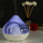 400ml Volcano Shape Humidifier Glass Aromatherapy Machine - Image 3