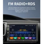 S-8802C 7 inch IPS Screen Car Android Player GPS Navigation Bluetooth Touch FM Radio CarPlay, Support Mirror Link & FM & WIFI & Steering Wheel Control - Image 5