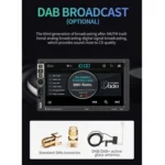 S-8802C 7 inch IPS Screen Car Android Player GPS Navigation Bluetooth Touch FM Radio CarPlay, Support Mirror Link & FM & WIFI & Steering Wheel Control - Image 6