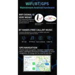 S-8802C 7 inch IPS Screen Car Android Player GPS Navigation Bluetooth Touch FM Radio CarPlay, Support Mirror Link & FM & WIFI & Steering Wheel Control - Image 7