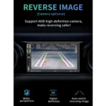 S-8802C 7 inch IPS Screen Car Android Player GPS Navigation Bluetooth Touch FM Radio CarPlay, Support Mirror Link & FM & WIFI & Steering Wheel Control - Image 9