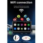 S-9101 10.1 inch HD Screen Car Android Player GPS Navigation Bluetooth Touch Radio, Support Mirror Link & FM & WIFI & Steering Wheel Control - Image 4