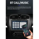 S-9101 10.1 inch HD Screen Car Android Player GPS Navigation Bluetooth Touch Radio, Support Mirror Link & FM & WIFI & Steering Wheel Control - Image 5