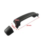 Car Frosted Outside Door Handle 69210-0C010 without Hole for Toyota Tundra 2007-2020 - Image 4