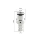 EGR-1086-S Coolant Bypass Hose Barb Adapter for Dodge Ram Cummins 2009-2019 - Image 4