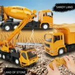 MoFun 2.4G 10-channel Remote Control Simulation Engineering Vehicle - Image 4