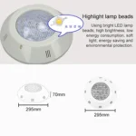 Swimming Pool ABS Wall Lamp LED Underwater Light - Image 5