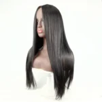Centre-parted Long Straight Wig Headgear for Women - Image 2