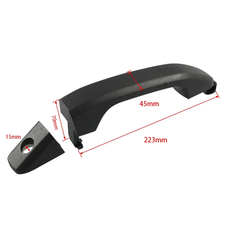 EDA0024311_4.webp A5982-01 Car Left Front Outside Door Handle 22929464 for Chevrolet - Image 5