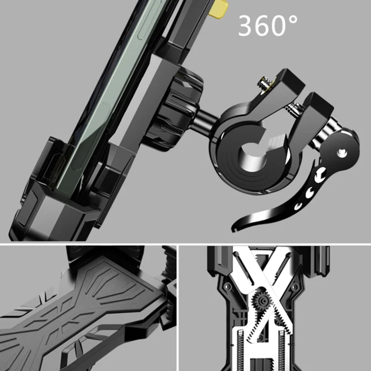 EDA002444101A_3.webp Motorcycle / Bicycle Outdoor Mobile Phone Riding Holder - Image 4