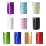 100 PCS/Set Matte Aluminum Foil Snack Stand-up Pouch - Image 2