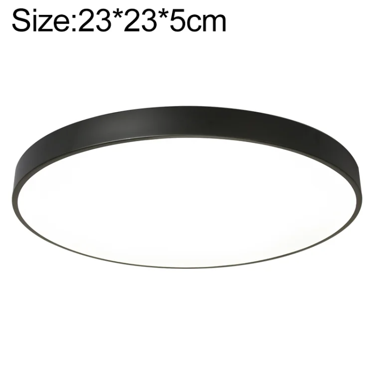 EDA002468401A.webp Macaron LED Round Ceiling Lamp, 3-Colors Light - Image 1