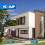 ESCAM QF612 3MP WiFi IP Camera & Floodlight, Support Night Vision / PIR Detection - Image 3