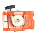 Chainsaw Start Pull Plate Assembly for Husqvarna 181 281 288 - Image 3