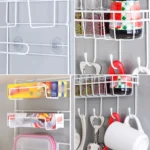 Multi-layer Fridge Storage Rack Side Shelf Sidewall Holder Multi-function Kitchen Organizer Household - Image 3