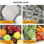 Kitchen Dish Drainer Sink Drain Basket Washing Vegetable Fruit Drying Holder Stainless Steel Adjustable Rack - Image 9