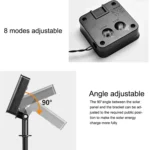 Outdoor Waterproof Solar Bubble Stick String Lights - Image 3