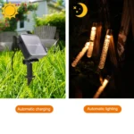 Outdoor Waterproof Solar Bubble Stick String Lights - Image 6