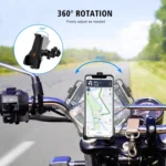 CS-1287A1 Motorcycle Bike Triangle Fixed Mobile Phone Holder - Image 5