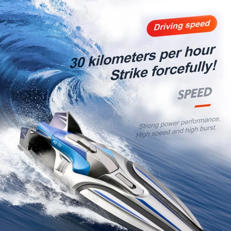 EDA002801501_B2.webp S1 2.4Ghz High-Speed Remote Control Racing Ship RC Boat - Image 3