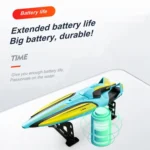 S1 2.4Ghz High-Speed Remote Control Racing Ship RC Boat - Image 4