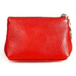 Litchi Texture Cowhide Hand Held Small Wallet for Ladies - Image 7