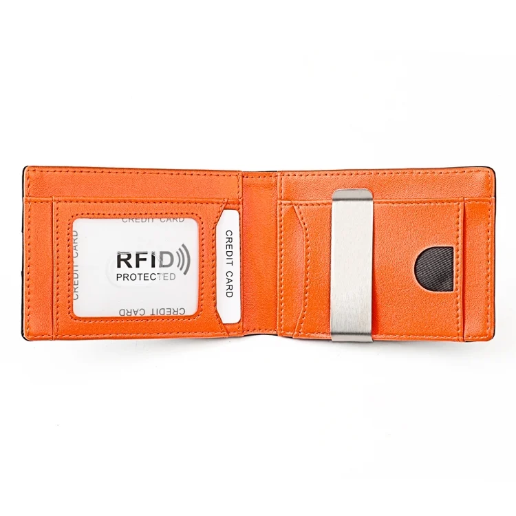 EDA002889801A_2.webp 9618 Men RFID Anti-Theft Cowhide Wallet with Location Tracker Pocket - Image 7