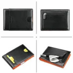9651 Ultra-thin Two-fold RFID Anti-theft Wallet For Men and Women - Image 6