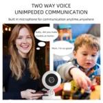 A2 1080P HD WiFi Smart Surveillance Camera Support Night Vision - Image 6