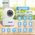 ESCAM QF005 4MP Indoor HD WiFi Pan-tilt Camera, Support Motion Detection / Two-way Audio / Night Vision - Image 2