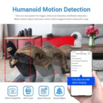 ESCAM QF005 4MP Indoor HD WiFi Pan-tilt Camera, Support Motion Detection / Two-way Audio / Night Vision - Image 7