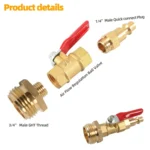 RV Male 1/4 Drain Fitting Adapter with Storage Bag - Image 7