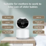 YT51 1920x1080 Home Baby Wireless Camera, Support Infrared Night Vision / Baby Crying Detection, - Image 3