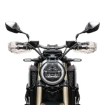HP-HS002 1 Pair Motorcycle PC Front Windshield Handguard for Harley 883 / x48 / 1200 - Image 3